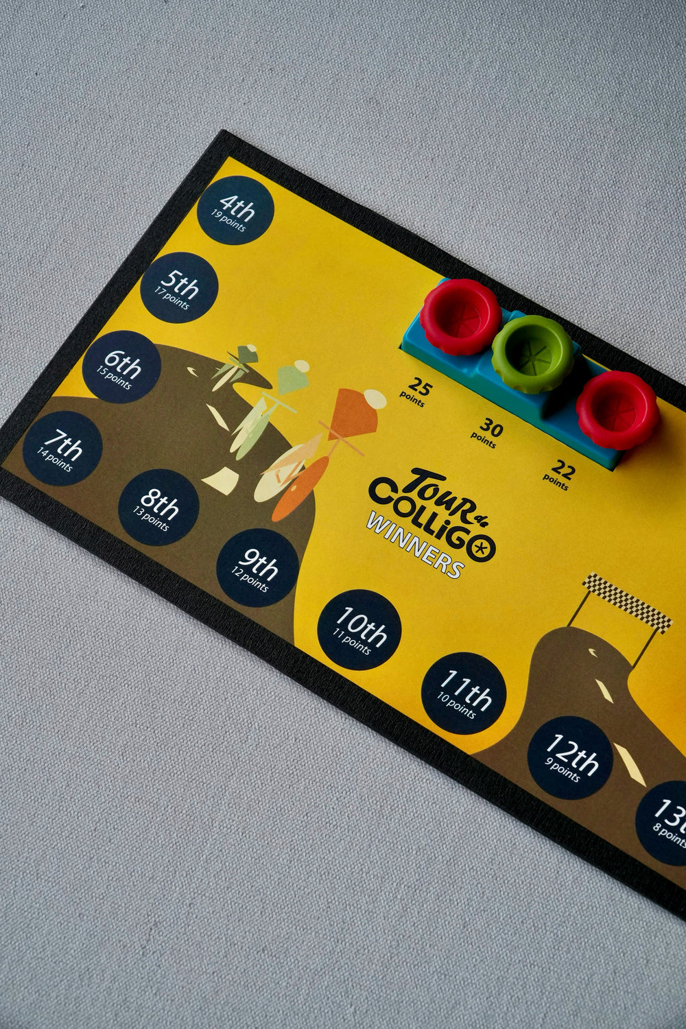 Win as a team. Don't give up!