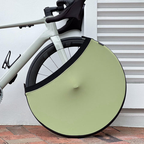 Sleek luxury high quality road bicycle wheel covers glove, ideal for outdoor indoor storage