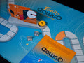 Support Pack components on a 'Tour de Colligo' board with cards and pieces.